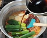 親密丼　（ひき肉の親子丼）作り方9写真