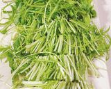 水菜の辛子和え作り方2写真