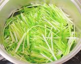 水菜の辛子和え作り方3写真
