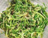 水菜の辛子和え作り方8写真
