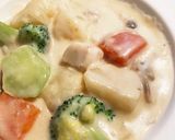 ルーを使わないクリームシチュー♪作り方7写真