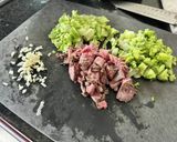 ローストビーフチャーハン作り方2写真