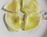 ☆餃子皮で挟んだハムチーズ焼き☆作り方8写真