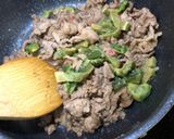 牛肉入りゴーヤチャンプル作り方4写真