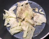 牛皿焼きうどん作り方2写真