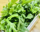 やみつき【春菊✖️鯖缶】和えるだけサラダ作り方4写真