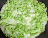 カリとろ【キャベツ餅】チーズ入り★甘辛味作り方4写真