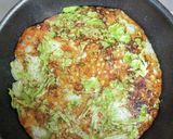 カリとろ【キャベツ餅】チーズ入り★甘辛味作り方5写真