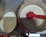18cmケーキ型の分厚い焼きプリン作り方4写真