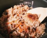 節分豆リメイク☆簡単大豆入り炊き込みご飯作り方2写真