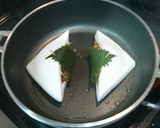 ☆はんぺんのキムチーズ納豆の挟み焼き☆作り方3写真