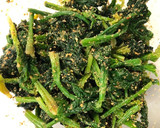簡単！ちぢみほうれん草の胡麻和え作り方5写真