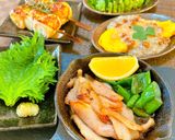 大葉とわさびで♪豚トロの塩焼き作り方6写真