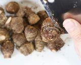 食材1つ☆潰さない！丸ごと里芋コロッケ作り方1写真