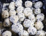 食材1つ☆潰さない！丸ごと里芋コロッケ作り方7写真