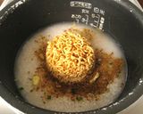 カップヌードルカレー餅作り方2写真
