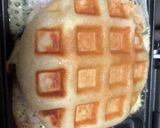 イングリッシュマフィンのホットサンド作り方4写真