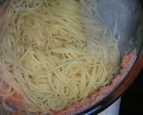 和風☆明太子スパゲッティ作り方3写真