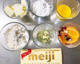 抹茶ホワイトチョコクッキー♡作り方1写真