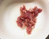 きな粉甘味噌味豚こま白菜回鍋肉青椒肉絲風作り方1写真