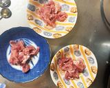 きな粉甘味噌味豚こま白菜回鍋肉青椒肉絲風作り方2写真