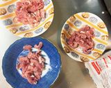 きな粉甘味噌味豚こま白菜回鍋肉青椒肉絲風作り方3写真