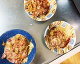 味噌ケチャ味豚こま白菜回鍋肉青椒肉絲風作り方4写真