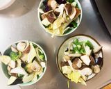きな粉甘味噌味豚こま白菜回鍋肉青椒肉絲風作り方11写真