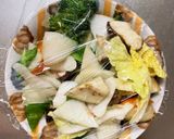 きな粉甘味噌味豚こま白菜回鍋肉青椒肉絲風作り方12写真