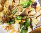 味噌ケチャ味豚こま白菜回鍋肉青椒肉絲風作り方16写真