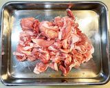 豚肉とカリフラワーのオイスターソース炒め作り方1写真