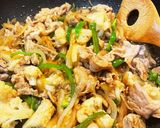 豚肉とカリフラワーのオイスターソース炒め作り方7写真