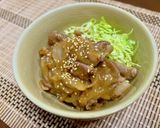 黄金比でつくる！生姜焼き丼作り方9写真