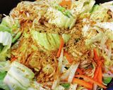 野菜たっぷりカレー焼きそば。作り方7写真