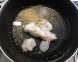 すじ青のりと海老のパスタ作り方2写真