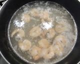 すじ青のりと海老のパスタ作り方3写真