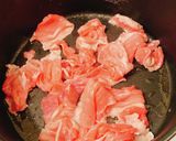 豚白菜春雨スープ作り方1写真