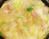 豚白菜春雨スープ作り方6写真