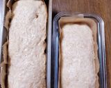 パウンドケーキ型☆そば粉入全粒粉食パン作り方14写真