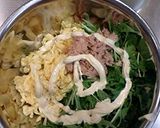 水菜のサラダ作り方2写真
