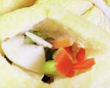 えびと大根のもち巾着作り方5写真