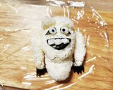 モンスターズインク 雪男♪キャラ弁作り方3写真