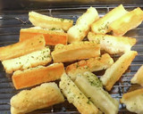 切り餅で簡単！揚げおかき海苔塩味作り方5写真