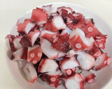 簡単♫たこと青ねぎの炊き込みご飯作り方4写真