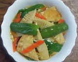 厚揚げと野菜の中華風煮込み作り方5写真