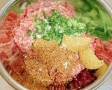お揚げさんで⭐︎ひき肉ロールネギ味噌風味作り方2写真