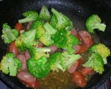 ウインナー☆ブロッコリー☆パスタ作り方5写真