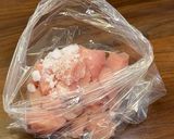 鶏肉としめじの梅肉炒め作り方3写真