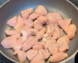 鶏肉としめじの梅肉炒め作り方12写真