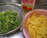 おもちとジャガイモのかきあげ作り方1写真